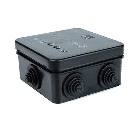 ip rated junction box black|ip65 junction box with terminals.